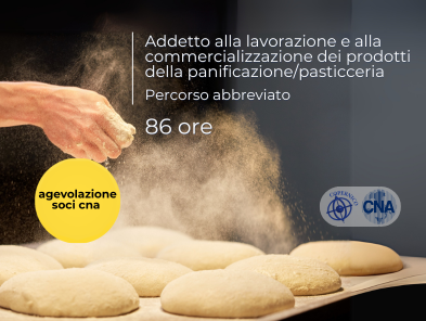 Corso per Responsabile Tecnico dell’Attività di Panificazione (abbreviato)