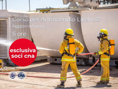 Corso per Antincendio Livello 2 aggiornamento