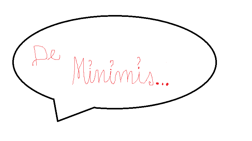 TERZA PILLOLA INFORMATIVA: IL DE MINIMIS…