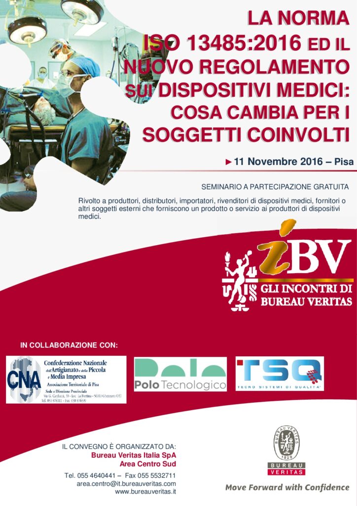 LA NORMA ISO 13485:2016 ED IL NUOVO REGOLAMENTO SUI DISPOSITIVI MEDICI: COSA CAMBIA PER I SOGGETTI COINVOLTI