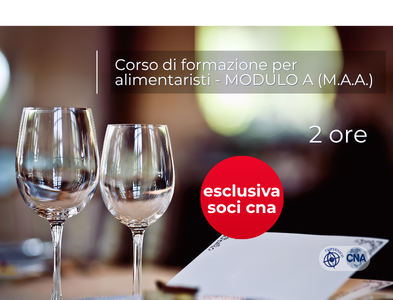 Formazione per alimentaristi HACCP – MODULO A (M.A.A.) – Livello 1