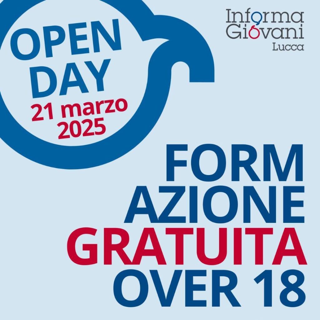 Appuntamento all’Open Day della formazione gratuita a Lucca
