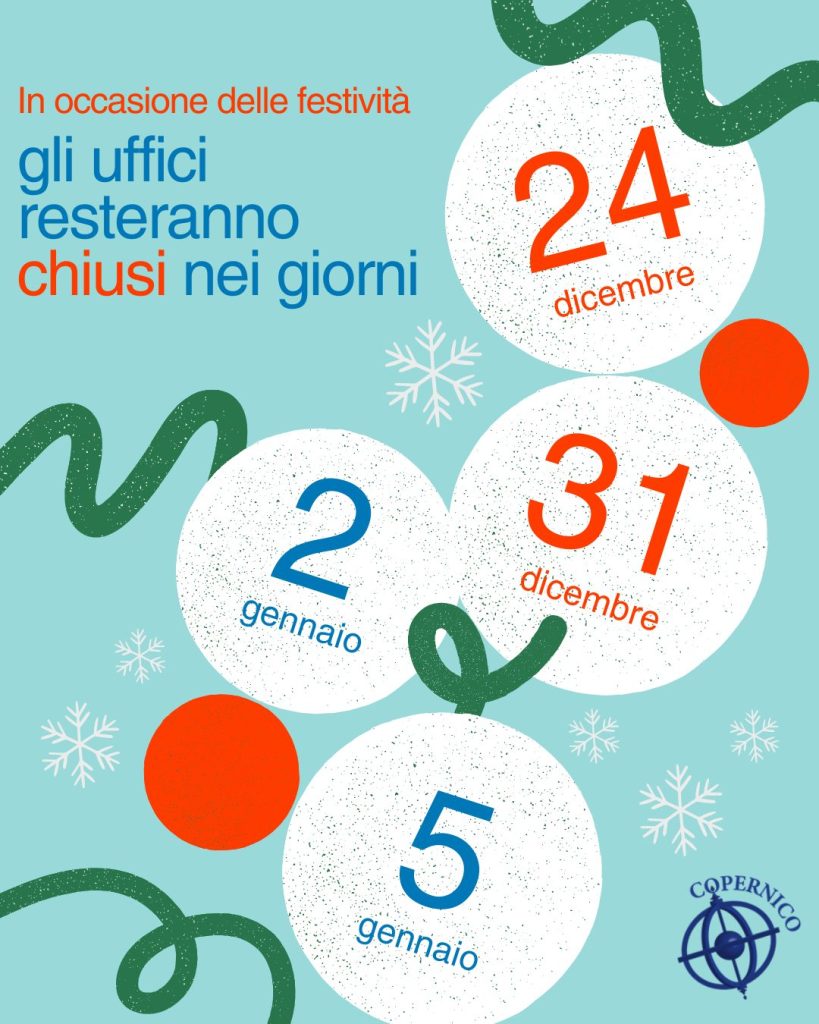 Chiusure festive uffici