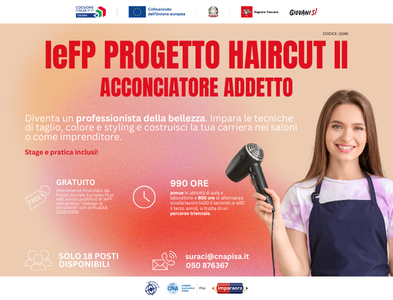 IeFP progetto HAIRCUT II – acconciatore addetto