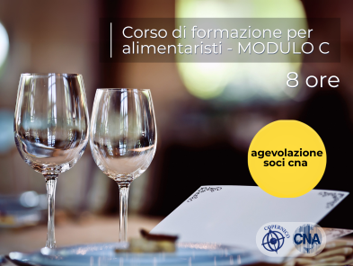 Formazione per alimentaristi HACCP – MODULO C