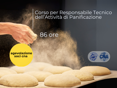 Corso per Responsabile Tecnico dell’Attività di Panificazione