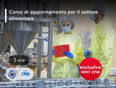 Aggiornamento formazione settore alimentare