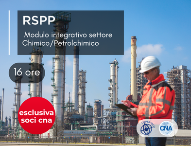 RSPP – modulo integrativo 1 – settore CHIMICO e PETROLCHIMICO