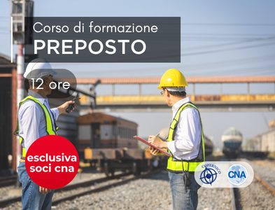 Corso di formazione al ruolo di preposto