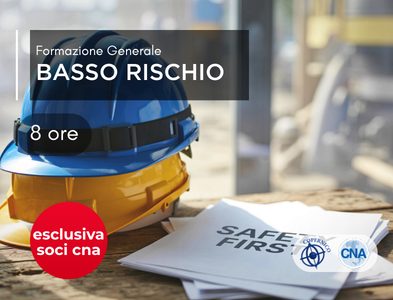 Formazione GENERALE – Formazione specifica – BASSO RISCHIO