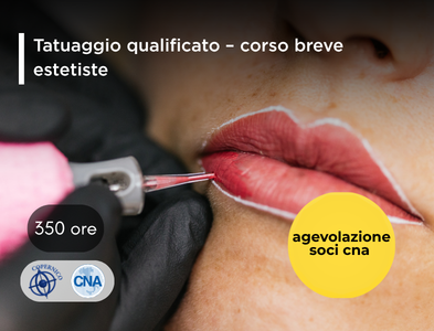 TECNICO QUALIFICATO IN TATUAGGIO PERCORSO BREVE PER ESTETISTE