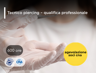 TECNICO QUALIFICATO IN PIERCING