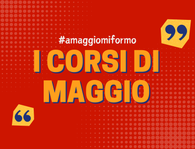 I corsi di maggio a Pisa, Lucca e Pontedera